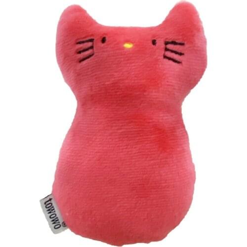 Legendog Cat Toy Catnip Stuffed Cartoon Cats Chew Toys Cat Scratch Bite Resistance Interactive Toy Playing Toy For Cat Kitten