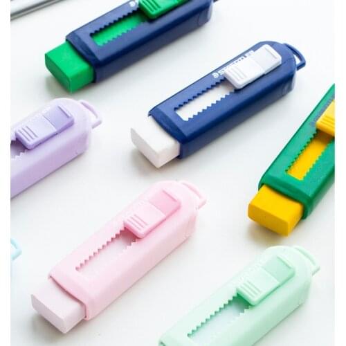 STAEDTLER Eraser candy looking Easy Move PVC Free Rubber Erasers Germany Stationery School Student Kids Gift Award H6114