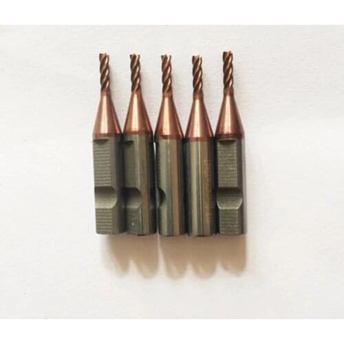 Best Quality 3pcs/lot 4 teeth carbide 2.0mm end milling cutter for V8/X6 key cutting machines