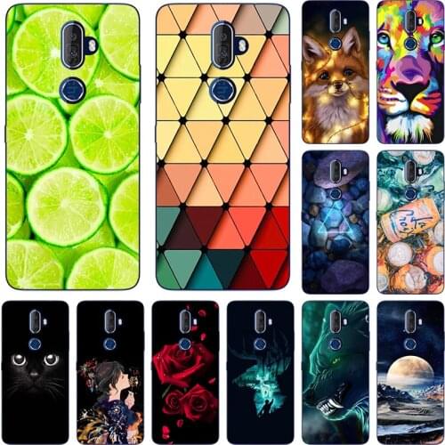 Cartoon Flower Animal Printing Soft TPU Phone Case Cover For Alcatel 3V 5099D 5099A 2018 Alcatel 3V2018 Fundas Phone Case Cover