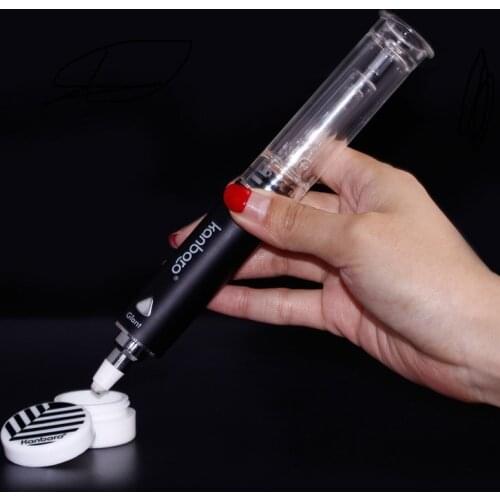 Original Kanboro Giant Electric Dab Rig Enail Kit with Glass Water Bubbler Filter Wax Concentrate Oil Dabber E Nail Pen