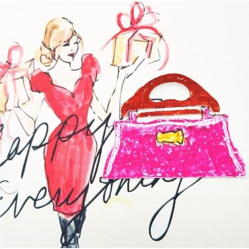 PANFELOU beautiful Small sachets Scrapbooking DIY album cards paper die metal craft stencils punch cuts dies cutting dies