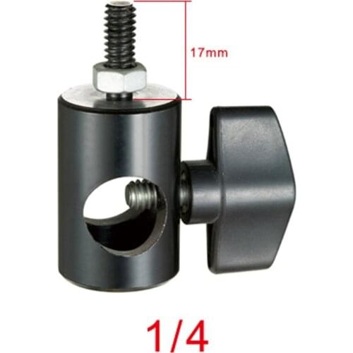 3/8" Thread Interface Rapid Adapter Converter Multi Functional Mount Bracket Adapter for Light Stand Photography Speedlight