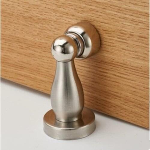 Stainless steel strong magnetic door stopper Powerful anti-collision door Holder buffer furniture accessories