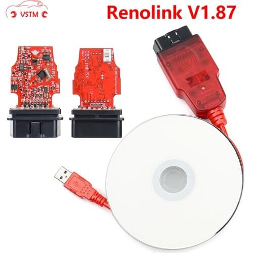 Renolink V1.87 for ECU Programmer ECU Resetting Key Coding UCH Match Dashboard Coding