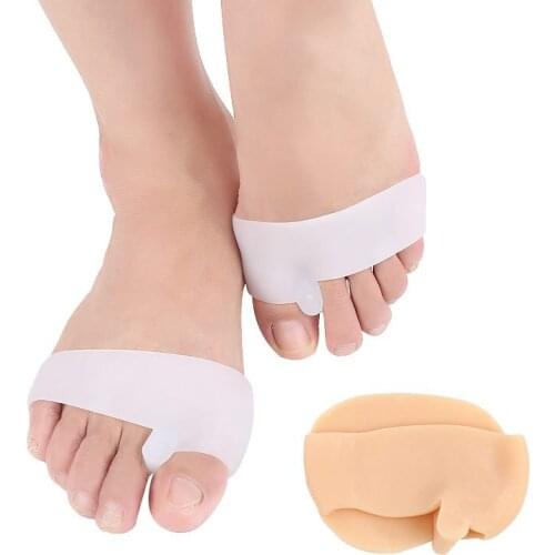 SEBS Hallux Valgus Split Toe For Front Pad As Foot Separation Orthosis To Female Nursing Non-Slip Shock Absorption Slow Pressure