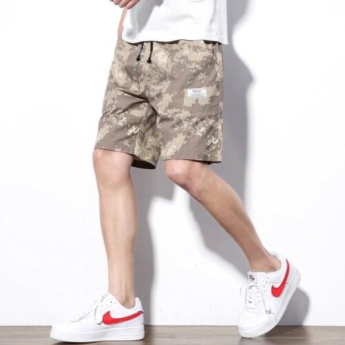 Camouflage camouflage freight SHORTS MEN 2020 new mens casual shorts mens loose Work Shorts mens military shorts
