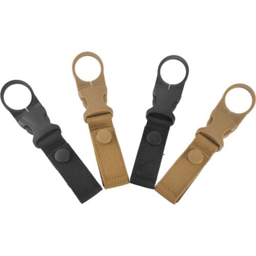 Outdoor Water Bottle Buckle Water Bottle Quick-Hanging Eagle Beak Hook Tactical Equipment Multifunctional Nylon Webbing Backpack
