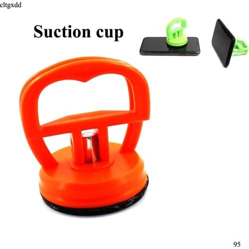 1pc Disassemble Mobile Phone Repair Tool LCD Screen Computer Vacuum Strong Suction Cup Car Remover Round Shape Random Color