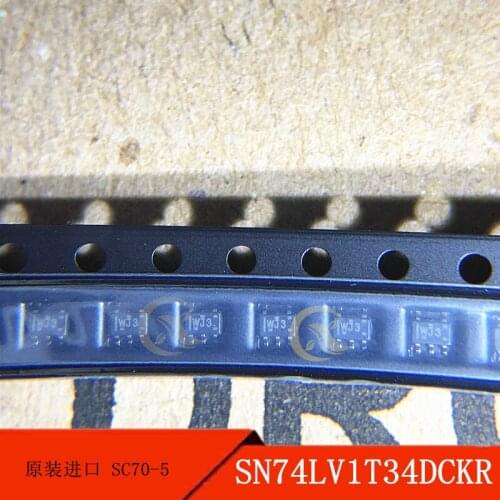 10PCS SN74LV1T34DCKR patch sc70-6 packaging addresses - 5 printing WJ3 CMOS logic level converter original products