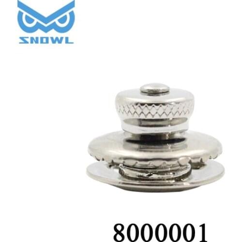 10 Pc OWOZ Snap Fastener Upper Part Nickel Plated Brass Boat RV Canvas 8000001