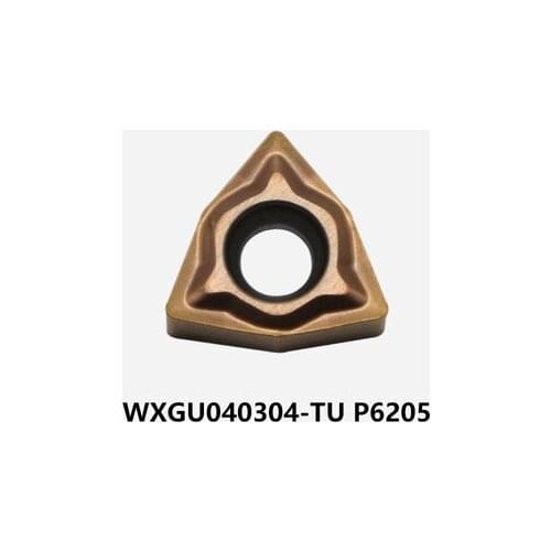 10pcs WXGU040304-TU P6522/WXGU040304-TU P6205 carbide inserts, PROSPECT brand, best quality