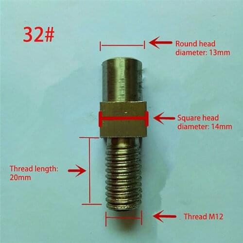 22# 32# Stainless Steel Square Shaft Powerful Meat Grinder Cutter for Meat Grinder Repair Parts