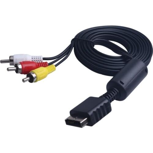 Audio Video Cable For Sony PS2/PS3 Gamepad Copper Material AV Cable For PS1/2/3 Games Accessories