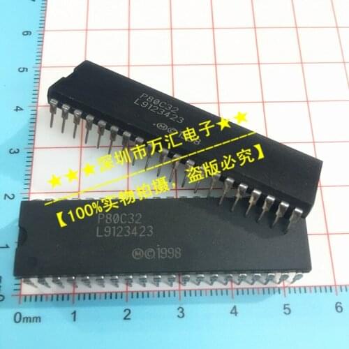 Free shipping 20PCS P80C32 80C32 P8032 DIP-40