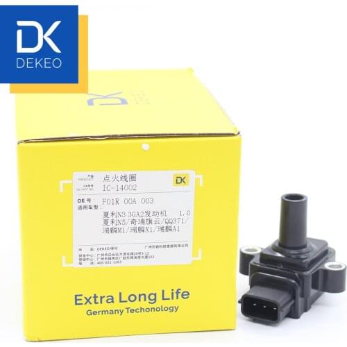 DEKEO For CHERY A1 COWIN QQ3 FAW Charley A+ Xiali N3 N5 QQ371 Ruilin M1 X1 A1 Ignition Coils F01R00A003 DQ9021A