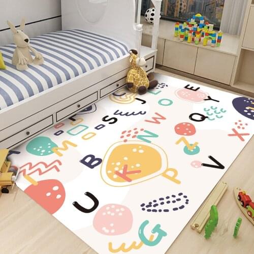 New Children Baby Puzzle Carpet Toy English Alphabet Numerals Soft Floor Kids Crawling Play Mat Childrens Carpet Learning Game
