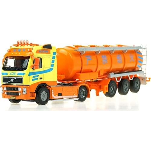 KAIDIWEI kids toys for children 1:50 scale model car model blaze car toy oil tank truck