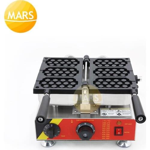 Snack Equipment Non-Stick Waffle Baker Electric Honeycomb Waffle Pops Maker Iron Pan Machine On a Stick