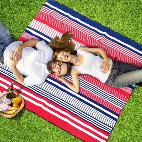 Waterproof Folding Picnic Mat Beach Mat Outdoor Camping Beach Moisture-proof Blanket Portable Camping Mat Hiking Beach Pad