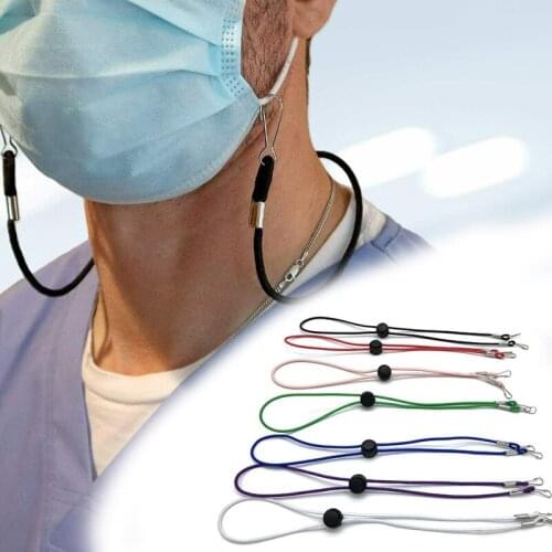 7 Colors Adjustable Mask lanyard Extender Non-slip Mask Hooks Extension Ear Grips Protector Holder Hanging Neck Rop Halter Ropes