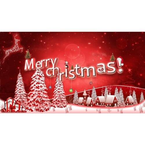 3x5 Merry Christmas Flag Holiday Polyester Party Gift Double Stitched Decorations For Home Indoor Outdoor