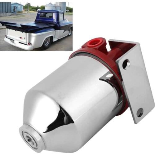 Large Canister Fuel Filter 3/8in NPT Inlet Outlet 10 Micron Rating Universal Accessory Engine Accessories