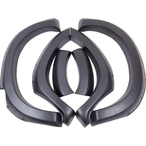 Wotefusi Adhesive Type Matt Black Mud Flaps Fender Protectors Set Kit For Toyota VlGO 4-door 2012-2014 2013 [QPA305]