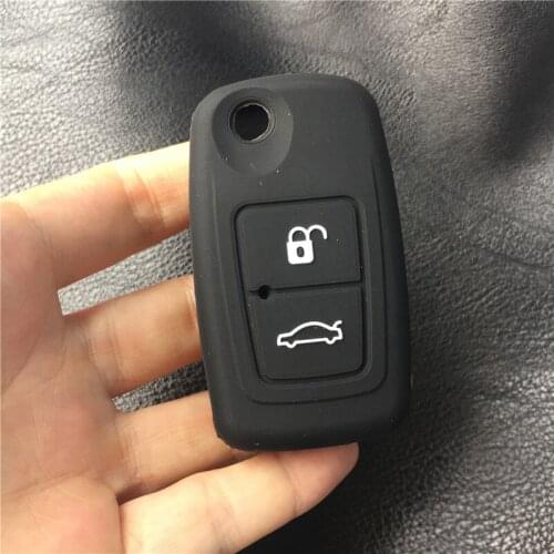 2button Silicone car Key Case Cover for Chery Elara A5 A1 Ego Tengo A3 Cielo T11 M11 A13 E5 Tiggo Fulwin Cowin 3 5 Chance