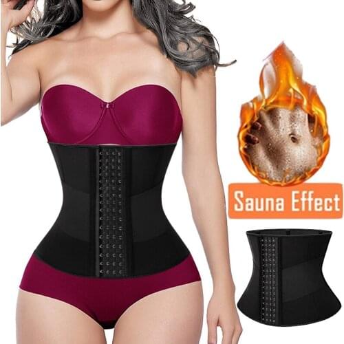 Women Waist Trainer Corset Trimmer Belt Body Shaper Cincher Neoprene Waist Shaper Sport Girdle Faja Shapewear Slimming