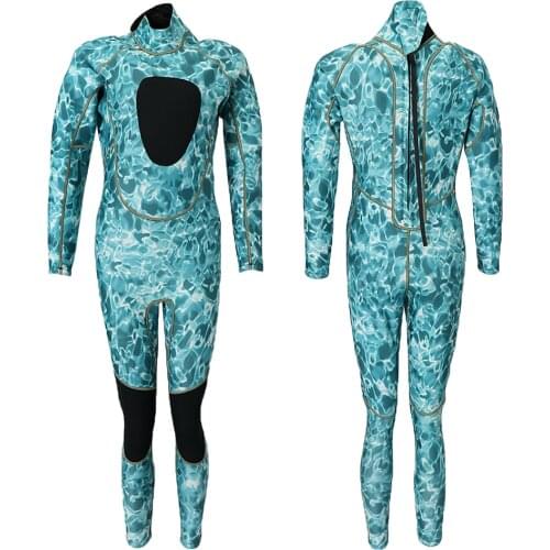 3mm Neoprene Wetsuit Full Body Long Sleeve Diving Suit for Kayaking Swimming Surfing Boating Snorkeling for Diving