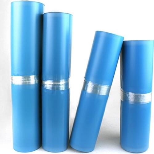 50Pcs/Lot Blue Self Adhesive Poly Mailer Express Bags Courier Postage Package Bags Mail Goods Retail Mail Packaging Bag