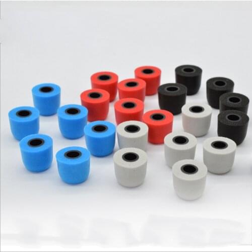 8 pcs 3MM4MM noise isolation foam Ear tips T100 T200 Ear Pads Memory sponge for earphone headphone Headset accessories