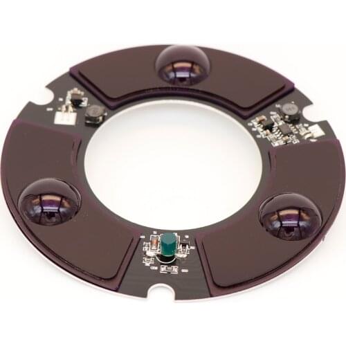 CCTV Accessories infrared light 3 pcs Array IR LED board for Surveillance cameras Fisheye night vision diameter 113mm