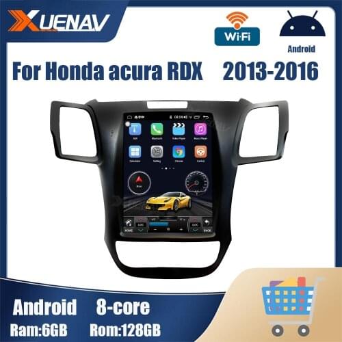Android Car Radio for Honda acura RDX 2013 2014 2015 2016 GPS Navigation Car radio stereo Receiver carplay 128G