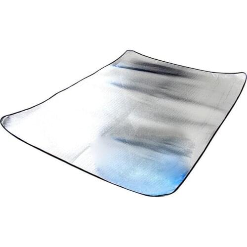 Car Window Sun Shade Moisture-proof Folding Aluminum Foil EVA Camping Tent Mattress Picnic Beach Mat