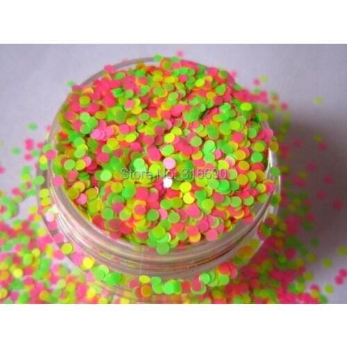 Dot Glitter Mix Solvent Resistant Glitter Blend for Nail Polish Frankening Scrapbooking G315