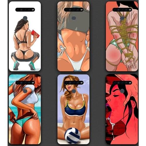Sexy woman Soft Case Cover For LG K41S K61 K51S K51 K50 Q60 K50S K40S K40 K30 K20 K12 Plus Prime X4 X2 Aristo 4 Plus 2019 Cover