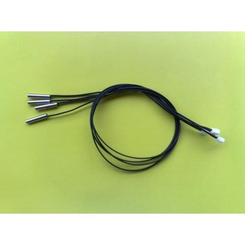 10pcs B3950 ntc 50k water temperature sensor ntc 3950 probe 5*25MM 50k sensor 1% 1M thermistor ntc