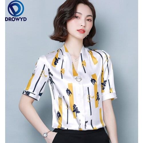 DROWYD Short Sleeve Blouses