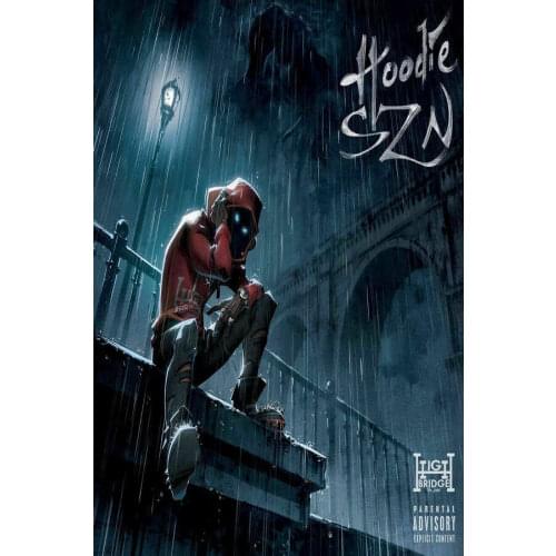 A Boogie wit da Hoodie Hoodie SZN Rap Hip Hop Album Silk Fabric Wall Poster Art Decor Sticker Bright