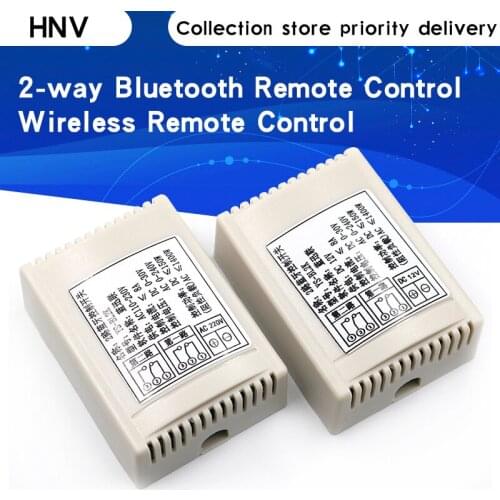 NEW 2-way Bluetooth control switch mobile phone remote control Bluetooth 4.0 relay APP wireless remote control IOT BL2K