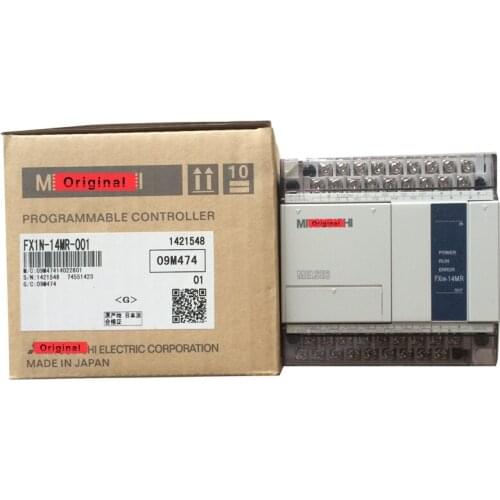 New Original FX1N-14MR-001 PLC Basic Unit