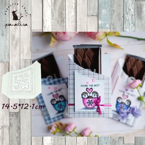 Panalisacraft pocket window Metal Cutting Dies Scrapbooking Card Making Album Embossing Stencil Die Cut Decoration