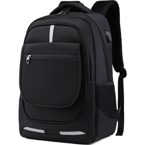 NANCY TINO Backpack Travel Business 17in Laptop Backpack Anti-theft Decompression Fashion Waterproof Oxford Student Bag