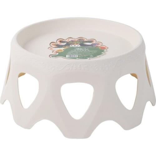 Garden Plant Riser Display Stands For Flower Pot Durable Potted Holder Home Outdoor Rustproof Container Round Supports Rack For