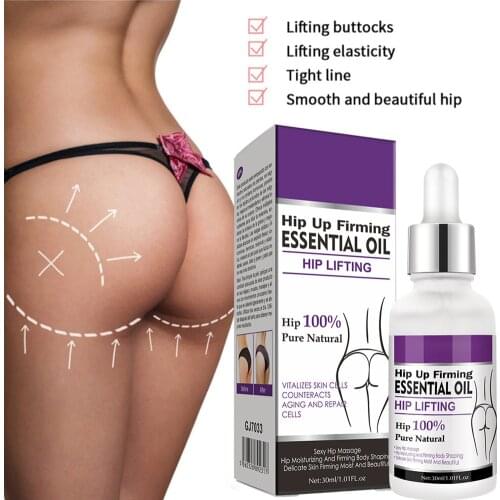 Hip Lift Up Essential Oil Moisturizing Firming Butt Lifting Massage Oil Women