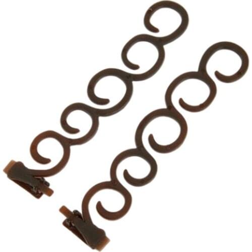 1 Set Hair Curler Plastic Wave Braided Hair Styling Tool 2021 New Fashion Women Girls Simple Sweet Hairdressing Making Tool