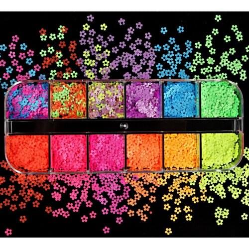 1Box Flower Sequins Resin Filling Glitter Sequins Flakes Diy Uv Epoxy Resin Mold Filler Nail Art Decor Crafts Jewelry Making