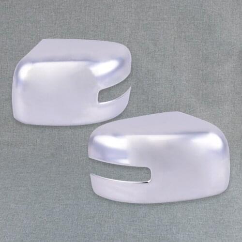 1Pair Car ABS Front Rearview Side Wing Mirror Covers Chrome Style Fit For Jeep Renegade 2015 2016 2017